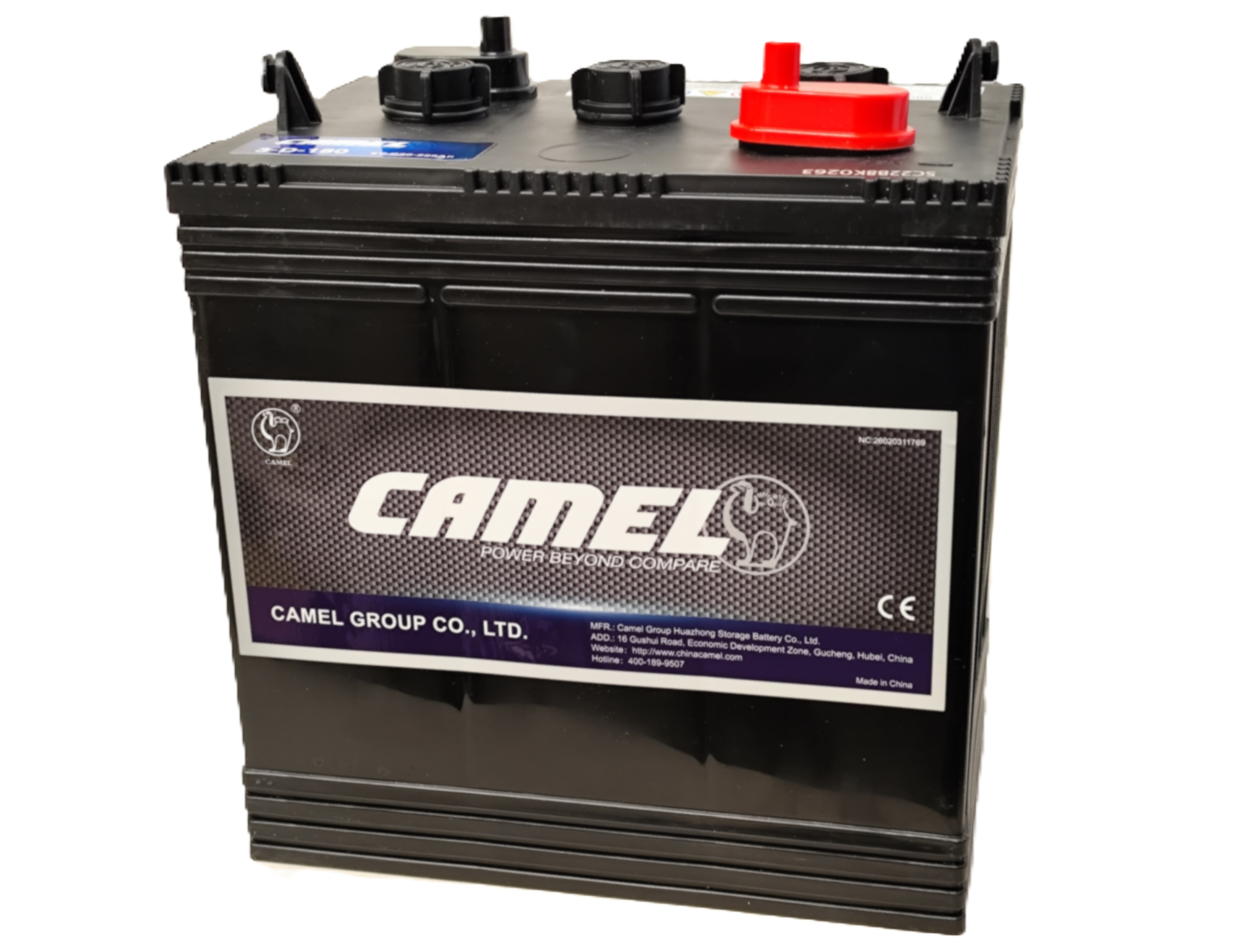 Ajovoima-akku Camel /6V/225Ah/260*183*280/M8