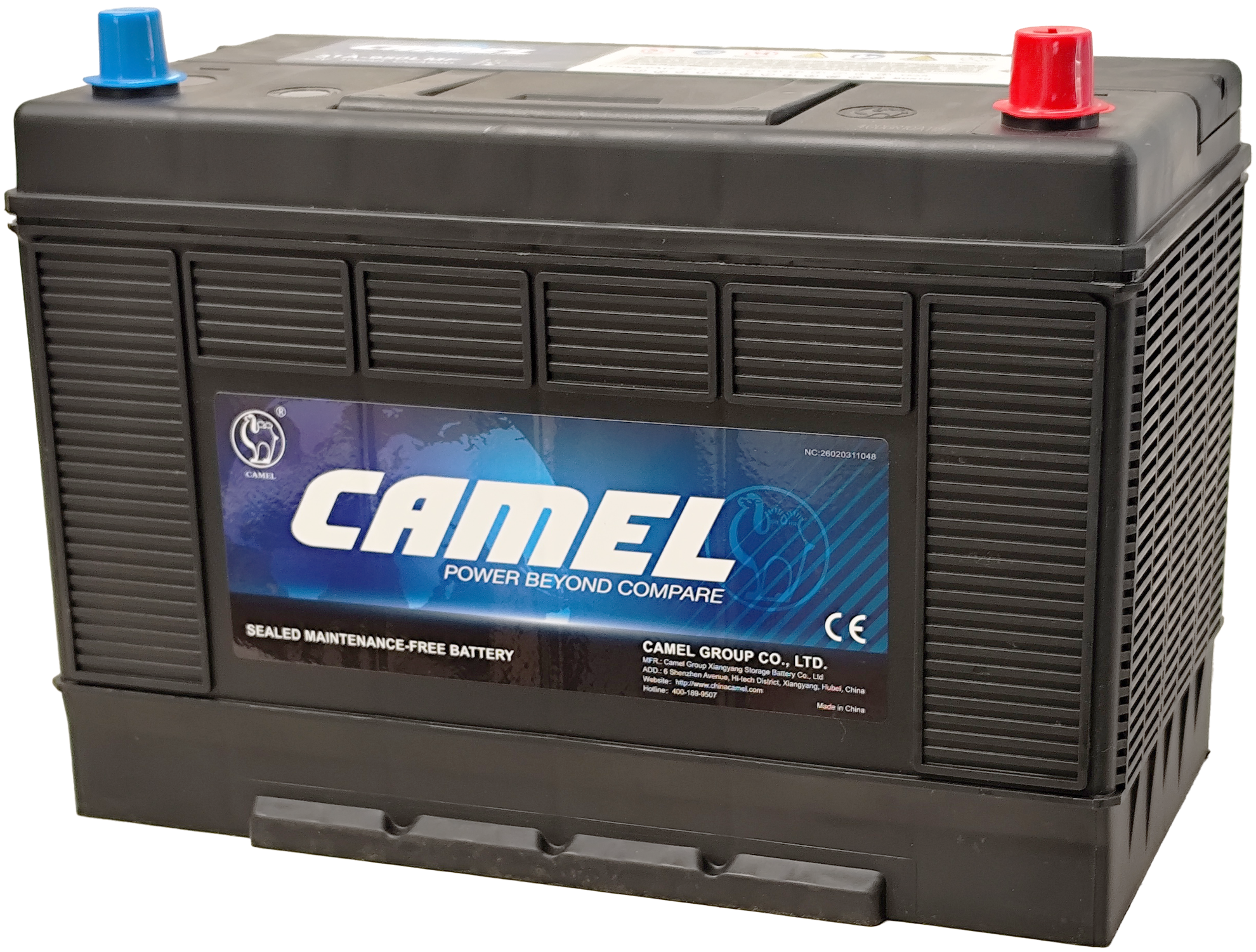 Käynnistysakku CAMEL OEM/100Ah/950A/332*174*238/B1/-+