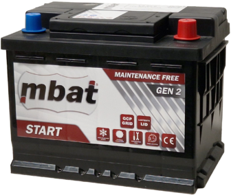 Käynnistysakku/62Ah/550A/242x175x190/B3/-+