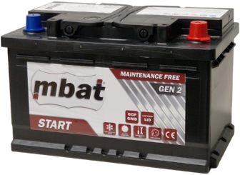 Käynnistysakku/80Ah/720A/276x175x190/B3/-+