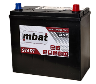 Käynnistysakku/50Ah/400A/234x128x223/B1/-+