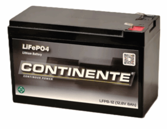 Litium akku LiFeP04 /12V/8Ah/151x65x94/F2
