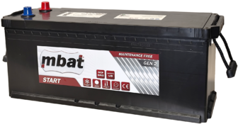 Käynnistysakku/135Ah/1000A/510x186x223/B3/+-