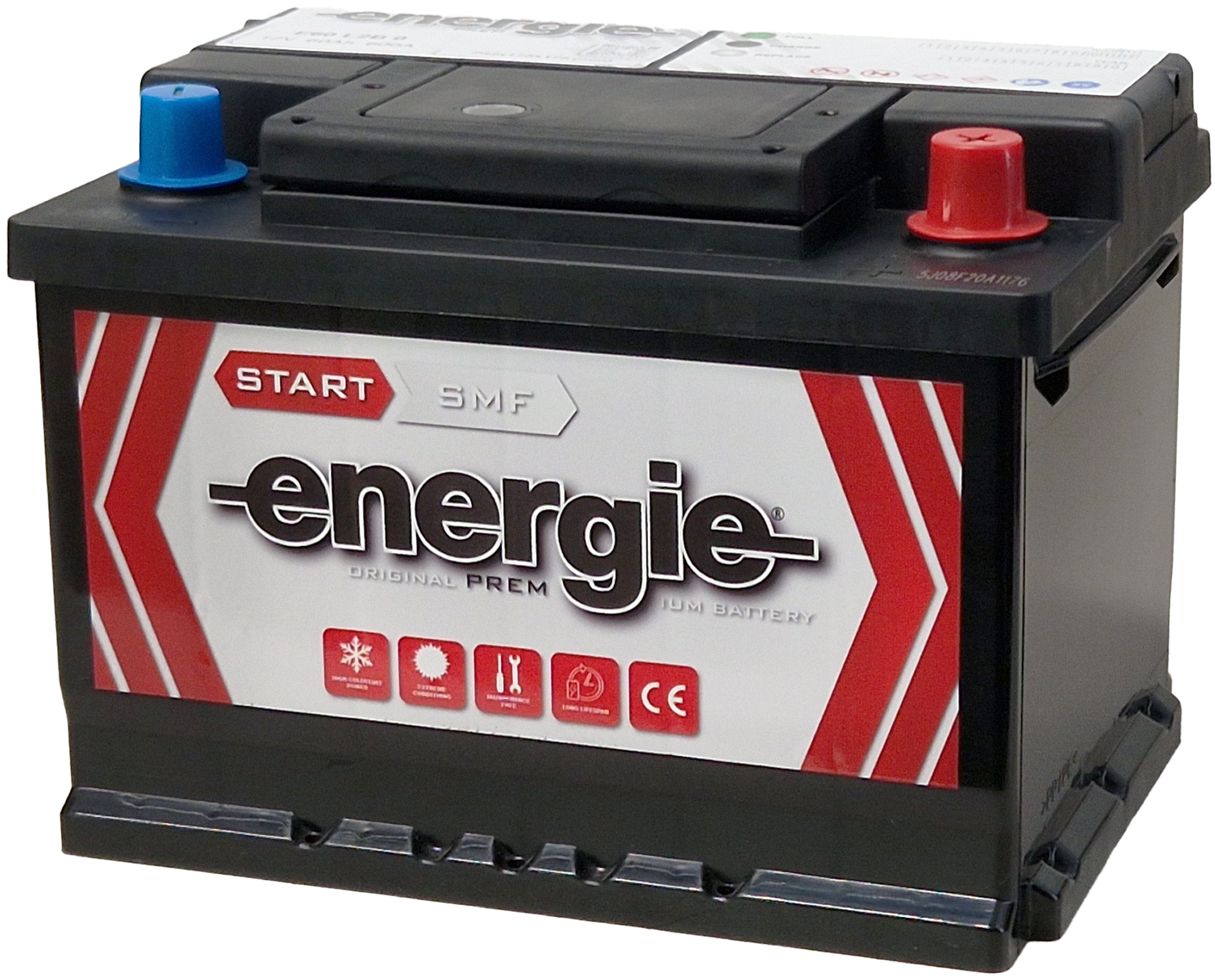 Energie 60Ah käynnistysakku