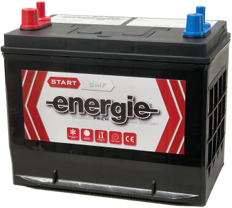 Energie 75Ah käynnistysakku