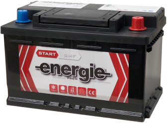 Energie 75Ah käynnistysakku