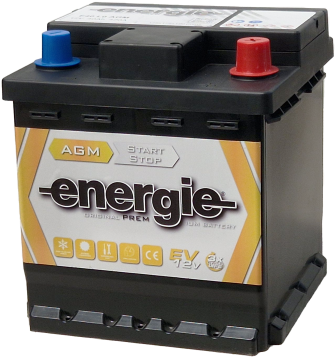 Energie 40Ah AGM käynnistysakku