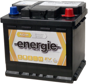 Energie 50Ah AGM käynnistysakku