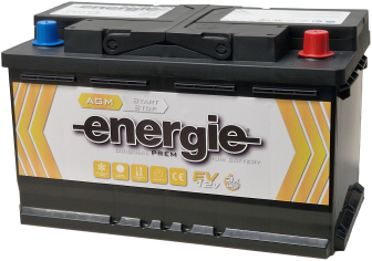 Energie 80Ah AGM käynnistysakku