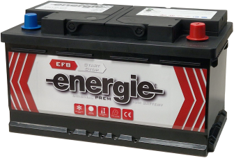 Energie 80Ah EFB käynnistysakku
