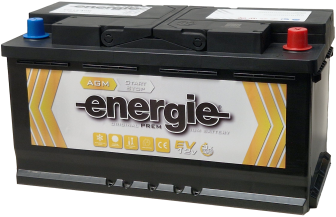 Energie 95Ah AGM käynnistysakku