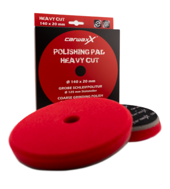 CarwaxX Polishing Pad Universal Red 140x20mm
