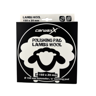 CarwaxX Lambswool Polishing Pad 160mm